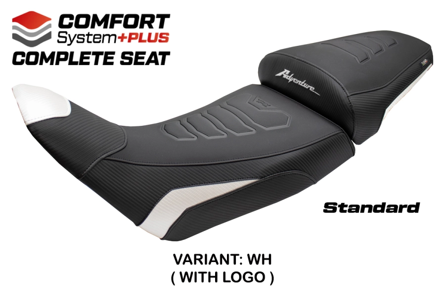 Komplette Sitzbank kompatibel - Honda Africa Twin 1100 2020-2026 - mod Asmara Comfort System Plus - Standard