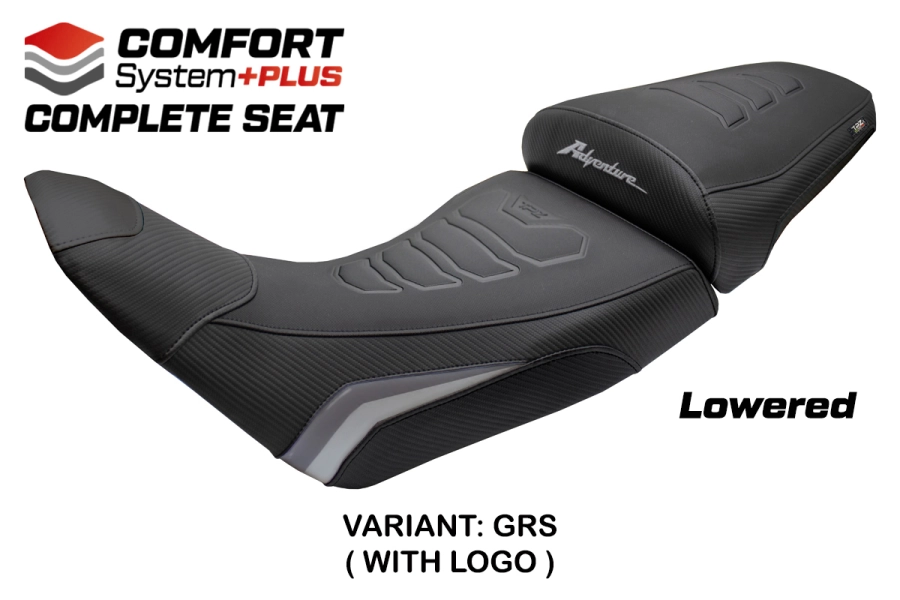 Selle complète compatible - Honda Africa Twin 1100 2020-2026 - mod Asmara Comfort System Plus - Abaissée
