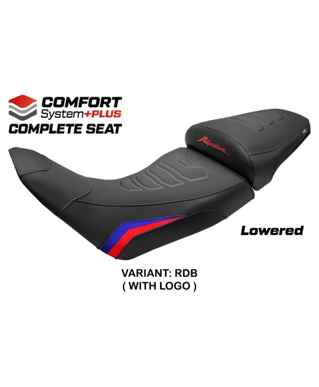 Komplette Sitzbank kompatibel - Honda Africa Twin 1100 2020-2026 - mod Asmara Comfort System Plus - Gesenkt