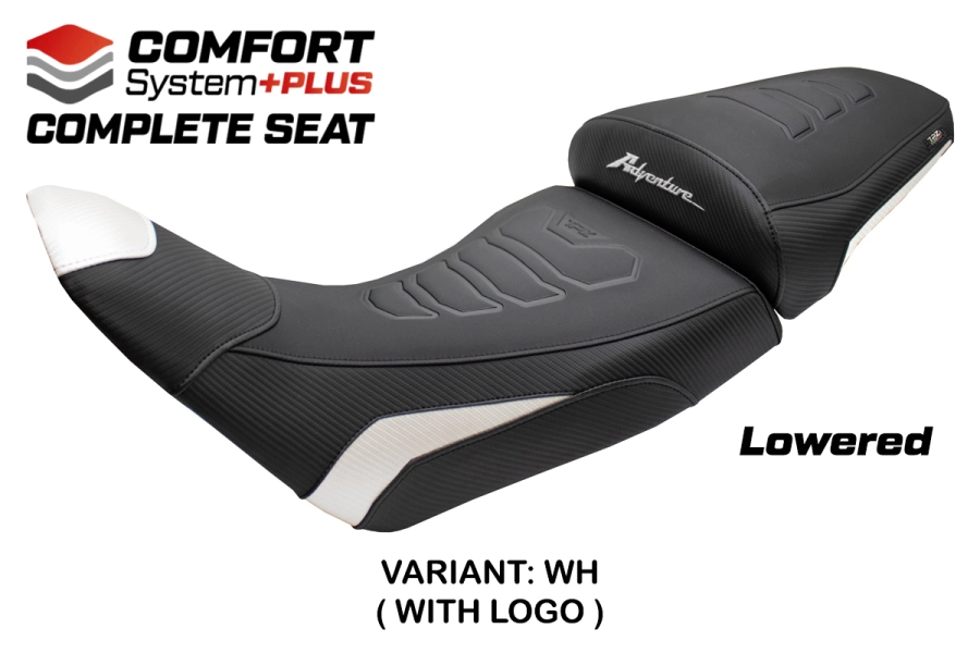 Sella completa compatibile - Honda Africa Twin 1100 2020-2026 - mod Asmara Comfort System Plus - Ribassata
