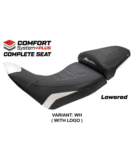 Komplette Sitzbank kompatibel - Honda Africa Twin 1100 2020-2026 - mod Asmara Comfort System Plus - Gesenkt