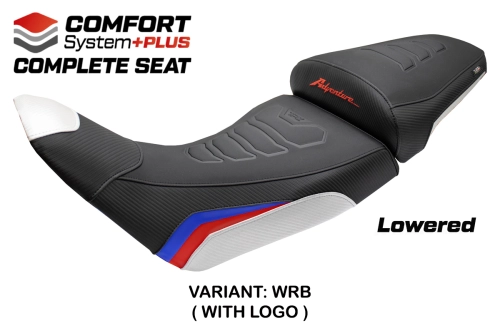 Complete seat compatible - Honda Africa Twin 1100 2020-2026 - mod Asmara Comfort System Plus - Lowered 2