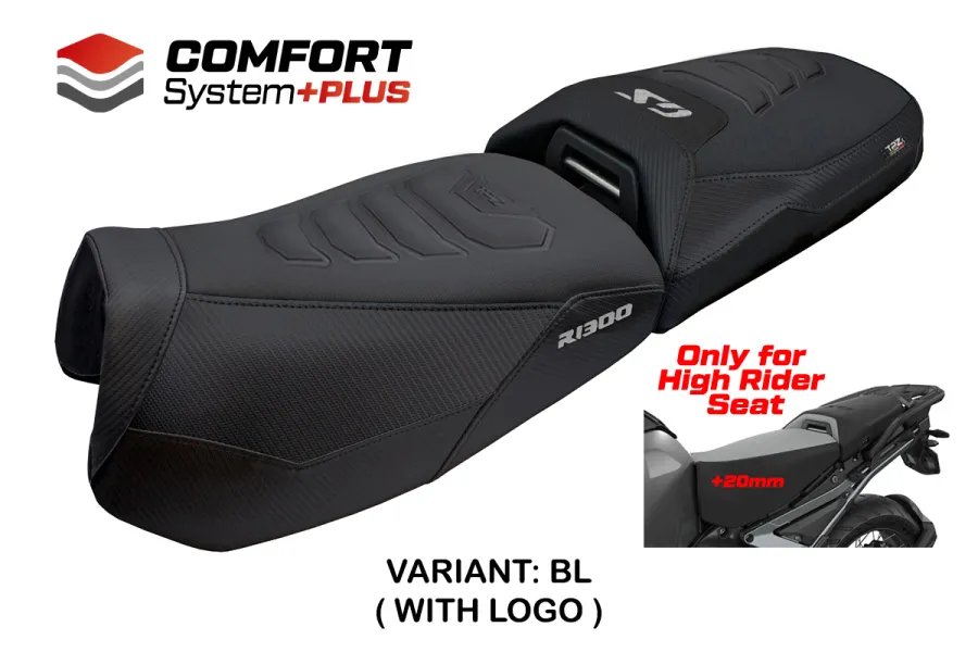 Housse de selle compatible - BMW R 1300 GS ADVENTURE 2024-2026 - mod Haisyn Comfort System Plus