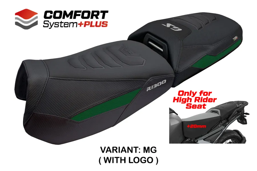 Housse de selle compatible - BMW R 1300 GS ADVENTURE 2024-2026 - mod Haisyn Comfort System Plus