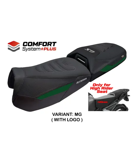 Funda de asiento compatible - BMW R 1300 GS ADVENTURE 2024-2026 - mod Haisyn Comfort System Plus