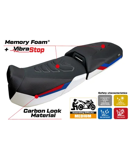 Seat cover compatible - BMW R 1300 GS ADVENTURE 2024-2026 - mod Ulma Comfort System Plus