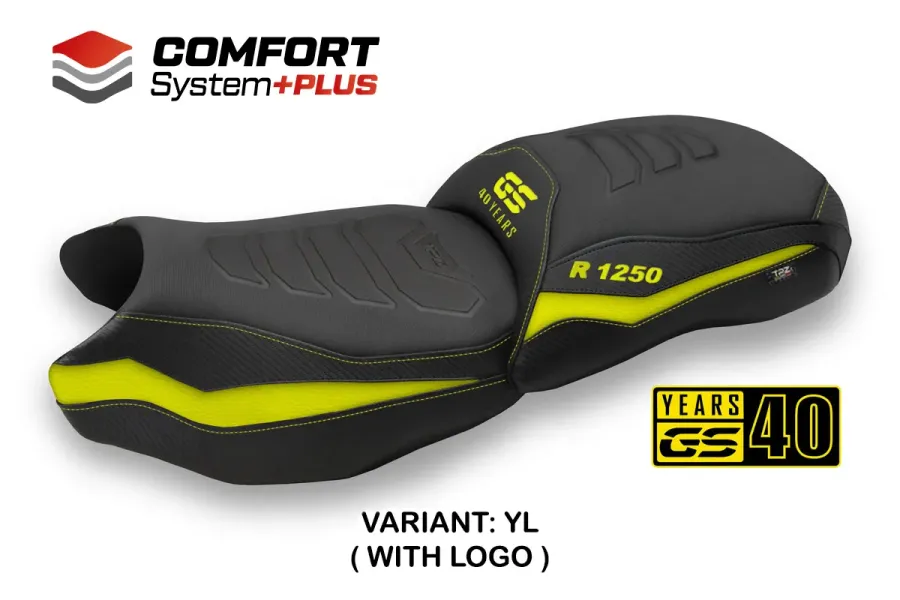 Seat cover compatible - BMW R 1250 GS 2019-2023 - mod Cappio Comfort System Plus