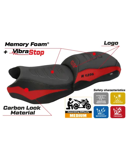 Sitzbezug kompatibel - BMW R 1250 GS 2019-2023 - mod Cappio Comfort System Plus