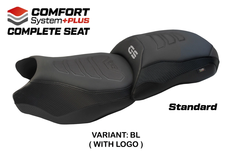 Komplette Sitzbank kompatibel - BMW R 1250 GS 2019-2023 - mod Paphos Complete Comfort System Plus - Standard