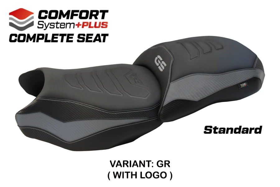 Sella completa compatibile - BMW R 1250 GS 2019-2023 - mod Paphos Complete Comfort System Plus - Standard
