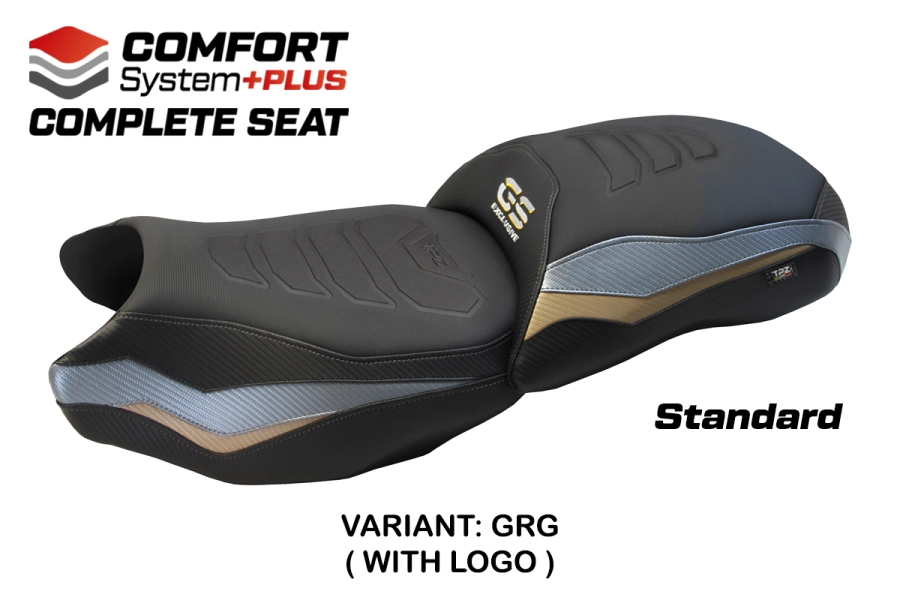 Komplette Sitzbank kompatibel - BMW R 1250 GS 2019-2023 - mod Paphos Complete Comfort System Plus - Standard