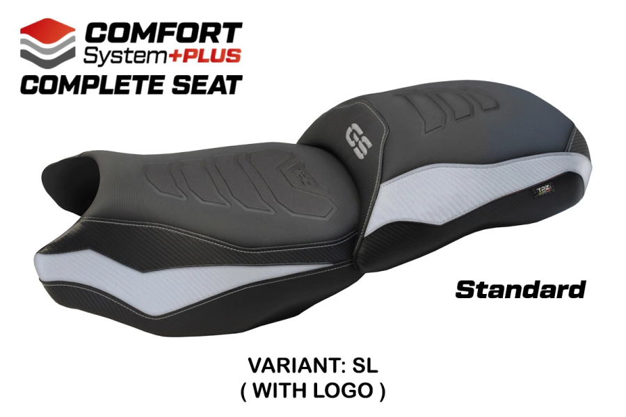 Komplette Sitzbank kompatibel - BMW R 1250 GS 2019-2023 - mod Paphos Complete Comfort System Plus - Standard