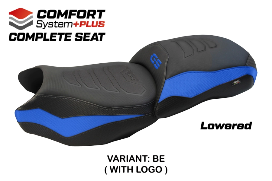 Komplette Sitzbank kompatibel - BMW R 1250 GS 2019-2023 - mod Paphos Complete Comfort System Plus - Gesenkt
