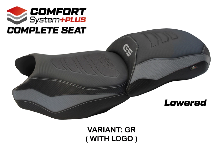 Sella completa compatibile - BMW R 1250 GS 2019-2023 - mod Paphos Complete Comfort System Plus - Ribassata