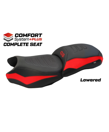 Komplette Sitzbank kompatibel - BMW R 1250 GS 2019-2023 - mod Paphos Complete Comfort System Plus - Gesenkt