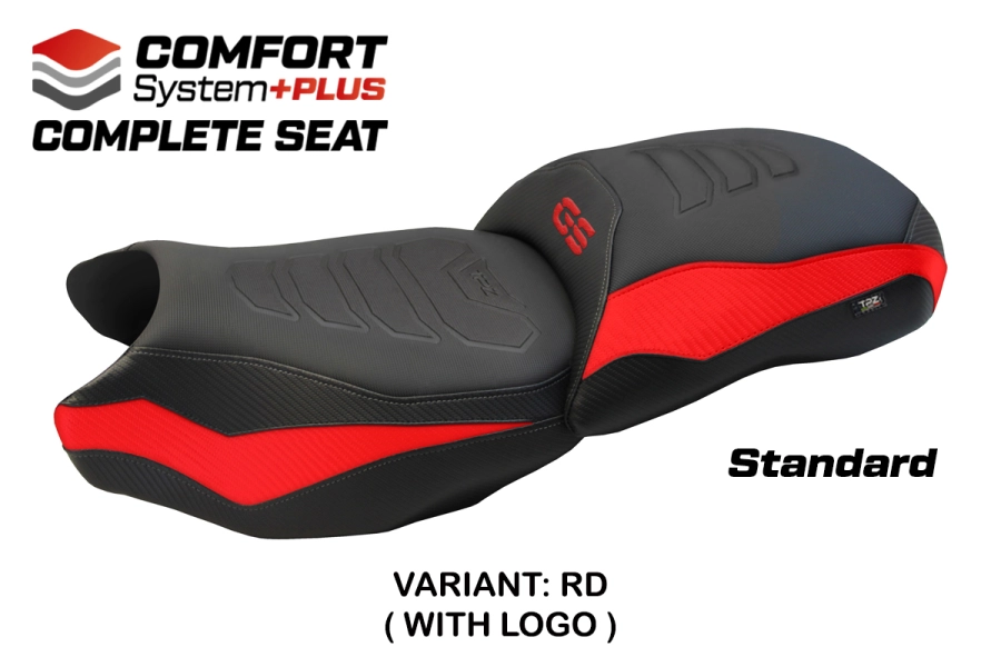 Sella completa compatibile - BMW R 1200 GS 2013-2018 - mod Mainz Complete Comfort System Plus - Standard