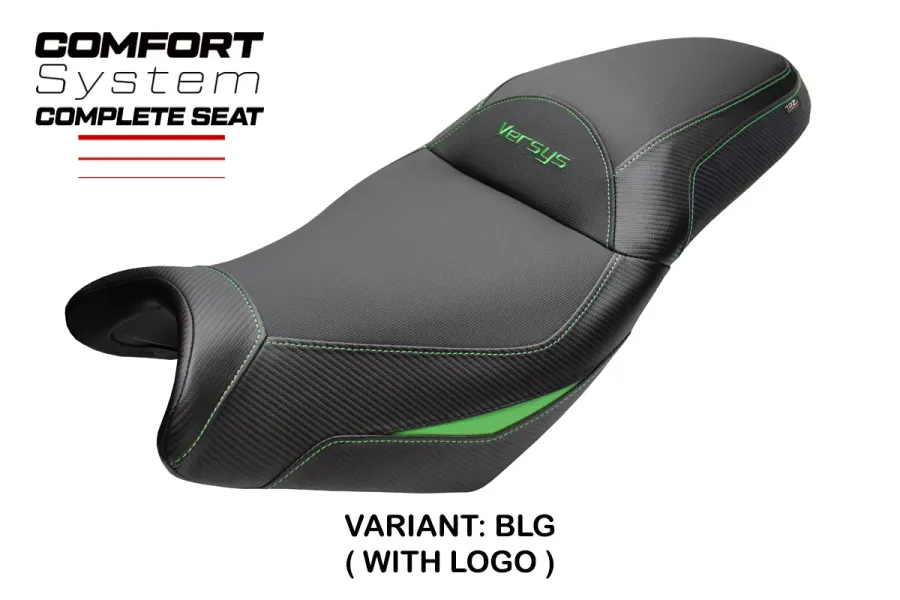 Complete seat compatible - Kawasaki Versys 650 2007-2026 - mod Gojo Complete Comfort Seat