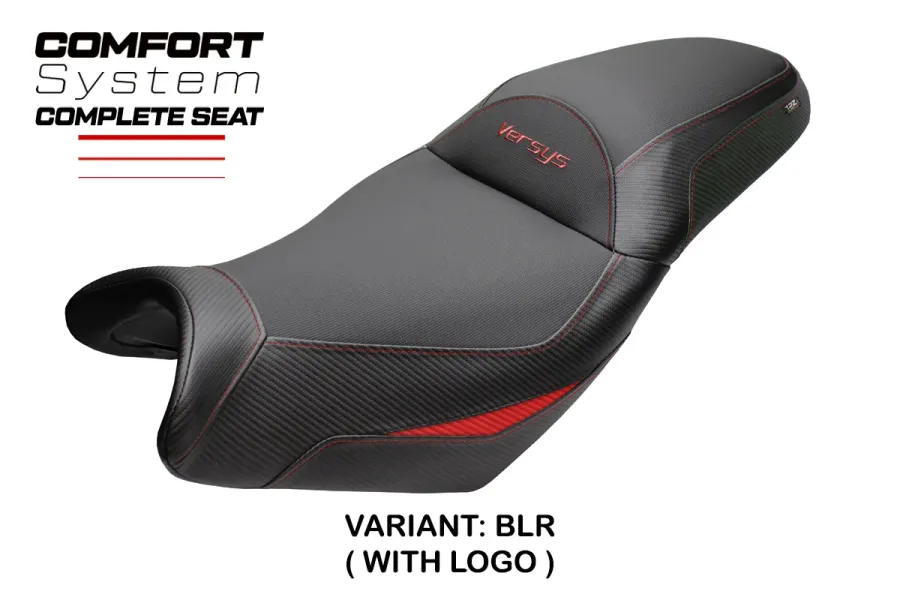 Complete seat compatible - Kawasaki Versys 650 2007-2026 - mod Gojo Complete Comfort Seat