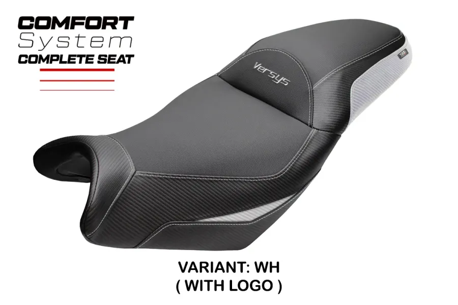 Asiento completo compatible - Kawasaki Versys 650 2007-2026 - mod Gojo Complete Comfort Seat