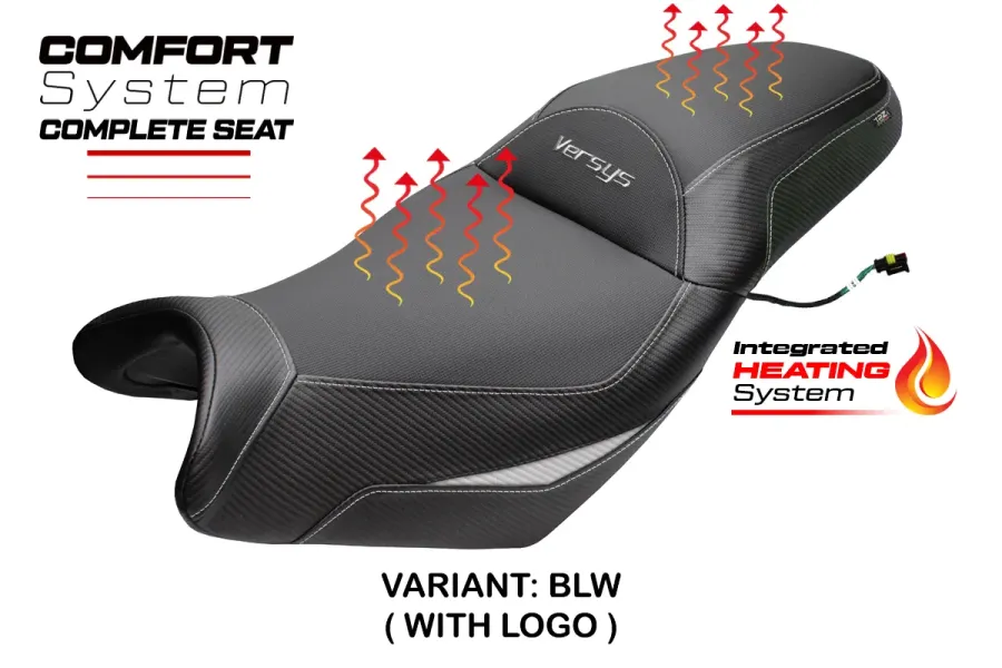 Sella completa compatibile - Kawasaki Versys 650 2007-2026 - mod Gojo Complete Heating Comfort Seat