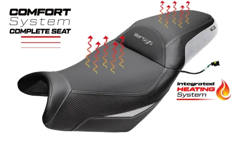 Komplette Sitzbank kompatibel - Kawasaki Versys 650 2007-2026 - mod Gojo Complete Heating Comfort Seat