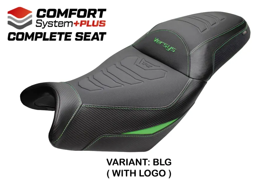 Komplette Sitzbank kompatibel - Kawasaki Versys 650 2007-2026 - mod Gojo Complete Comfort System Plus