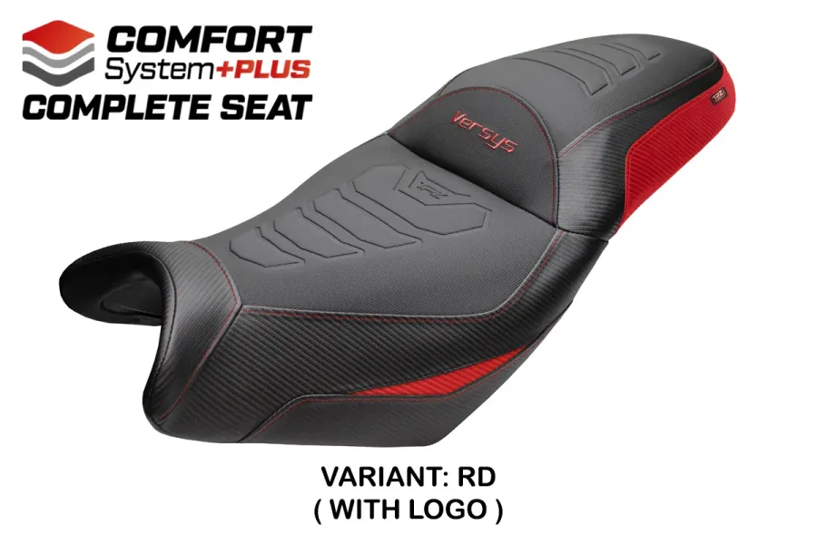 Komplette Sitzbank kompatibel - Kawasaki Versys 650 2007-2026 - mod Gojo Complete Comfort System Plus