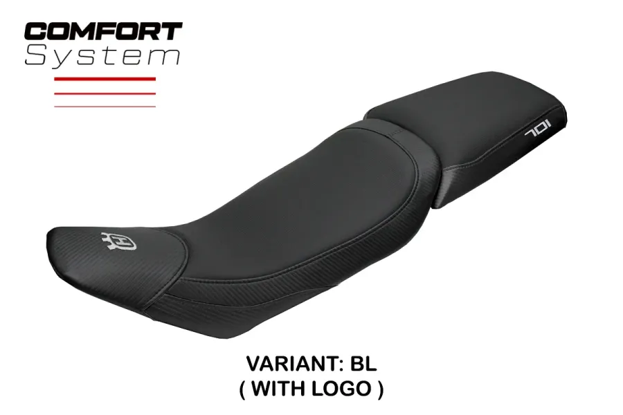 Funda de asiento compatible - Husqvarna Vitpillen 701 2018-2020 - mod Nacka Comfort System