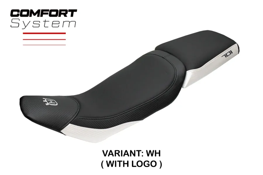 Sitzbezug kompatibel - Husqvarna Vitpillen 701 2018-2020 - mod Nacka Comfort System