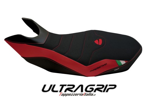 Seat cover compatible Ducati Hypermotard 796 / 1100 / 1100 EVO (07-12) Ribe 2 ultragrip model