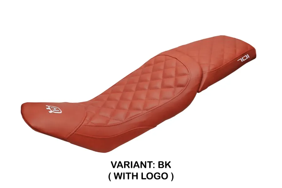 Seat cover compatible - Husqvarna Vitpillen 701 2018-2020 - mod Nacka Vintage