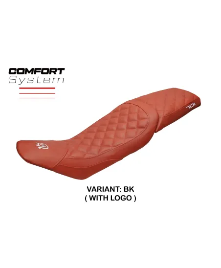 Housse de selle compatible - Husqvarna Vitpillen 701 2018-2020 - mod Nacka Vintage Comfort System
