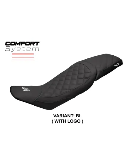 Seat cover compatible - Husqvarna Vitpillen 701 2018-2020 - mod Nacka Vintage Comfort System
