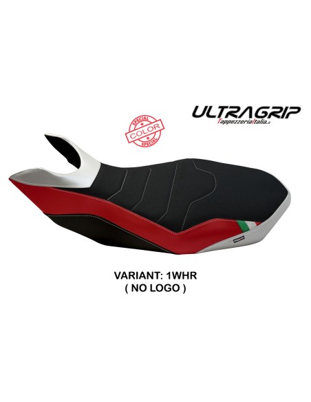 Funda de asiento compatible con Ducati Hypermotard 796/1100/1100 EVO (07-12) modelo Ribe special color ultragrip