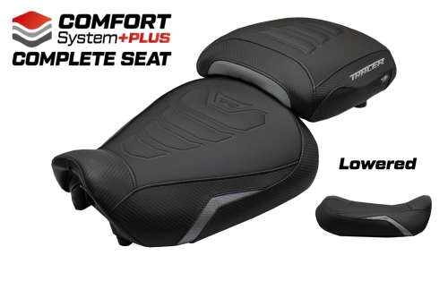 Komplette Sitzbank kompatibel - Yamaha Tracer 9 / 9 GT 2021-2024 - mod Naha Complete Comfort System Plus - Gesenkt