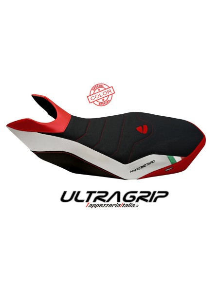 Seat cover compatible Ducati Hypermotard 796 / 1100 / 1100 EVO (07-12) Ribe special color ultragrip model