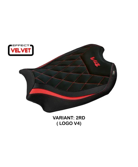 Sitzbezug kompatibel - Ducati Panigale V4 2018 - 2024 - mod Harbin Velvet