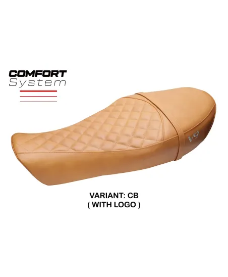 Seat cover compatible - Moto Guzzi V9 Roamer 2016-2024 - mod Aversa Comfort System