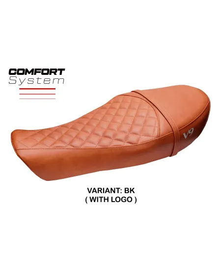 Seat cover compatible - Moto Guzzi V9 Roamer 2016-2024 - mod Aversa Comfort System