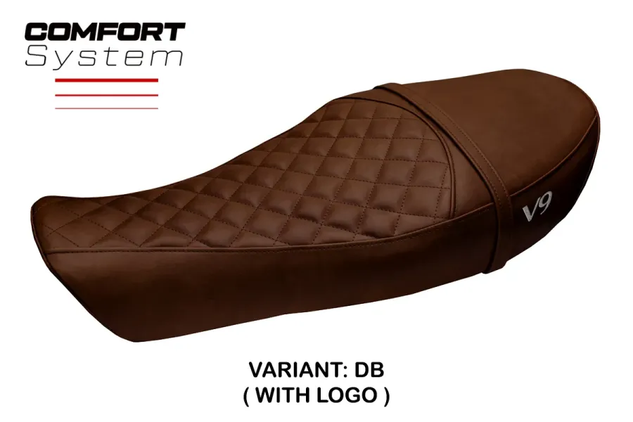 Funda de asiento compatible - Moto Guzzi V9 Roamer 2016-2024 - mod Aversa Comfort System
