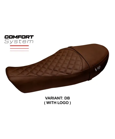 Housse de selle compatible - Moto Guzzi V9 Roamer 2016-2024 - mod Aversa Comfort System