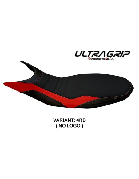 Housse de selle compatible Ducati Hypermotard 821/939 (13-18) modèle Megara 1 ultragrip