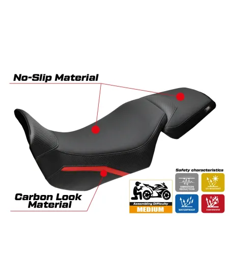Seat cover compatible - QJ Motor SVT 650 X 2024-2026 - mod Xintai