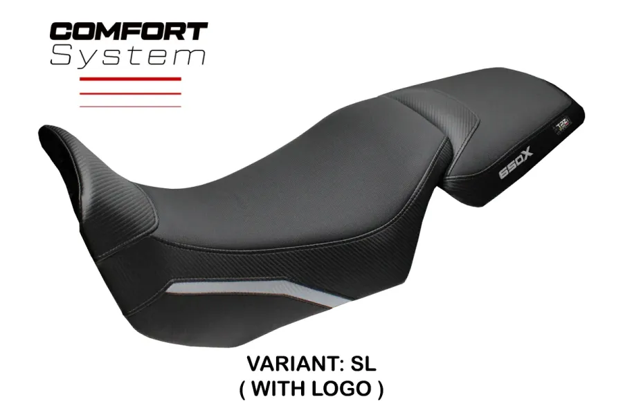 Seat cover compatible - QJ Motor SVT 650 X 2024-2026 - mod Xintai Comfort System