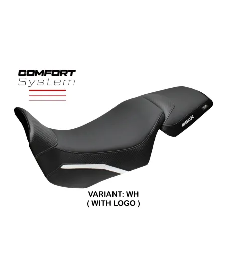 Housse de selle compatible - QJ Motor SVT 650 X 2024-2026 - mod Xintai Comfort System