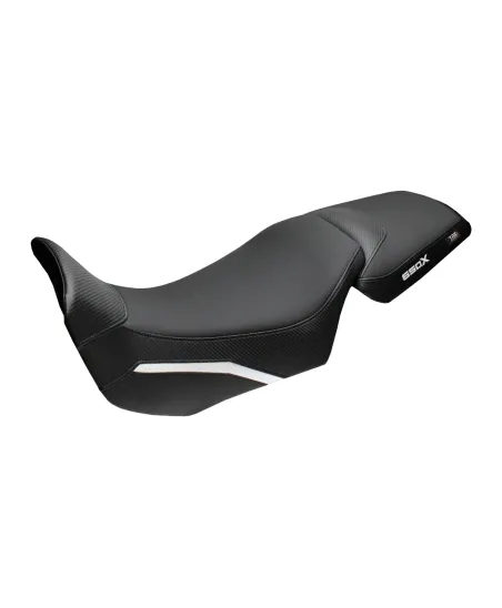 Funda de asiento compatible - QJ Motor SVT 650 X 2024-2026 - mod Xintai Comfort System