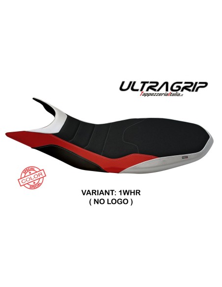 Funda de asiento compatible con Ducati Hypermotard 821/939 (13-18) modelo Megara special color ultragrip