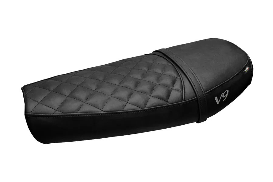 Housse de selle compatible - Moto Guzzi V9 Bobber 2016-2018 - mod Scampia