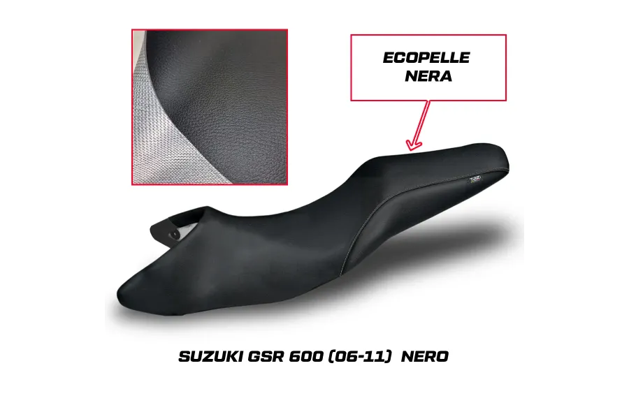 Housse de selle compatible Suzuki GSR 600 (06-11) AMAZON