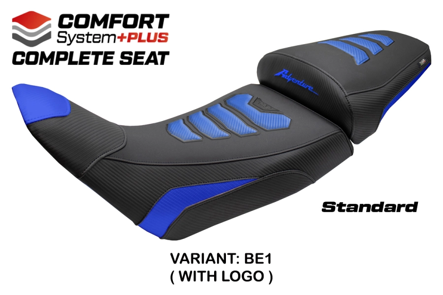 Komplette Sitzbank kompatibel - Honda Africa Twin 1100 2020-2026 - mod Asmara Comfort System Plus - Standard